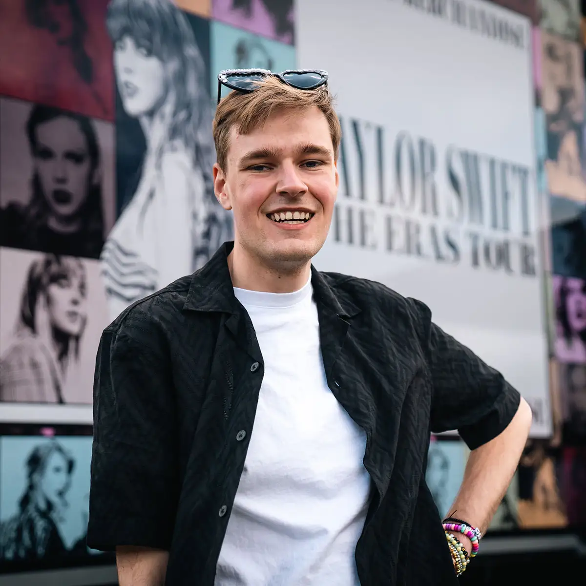 Glenn (23) bij The Eras Tour van Taylor Swift in Amsterdam