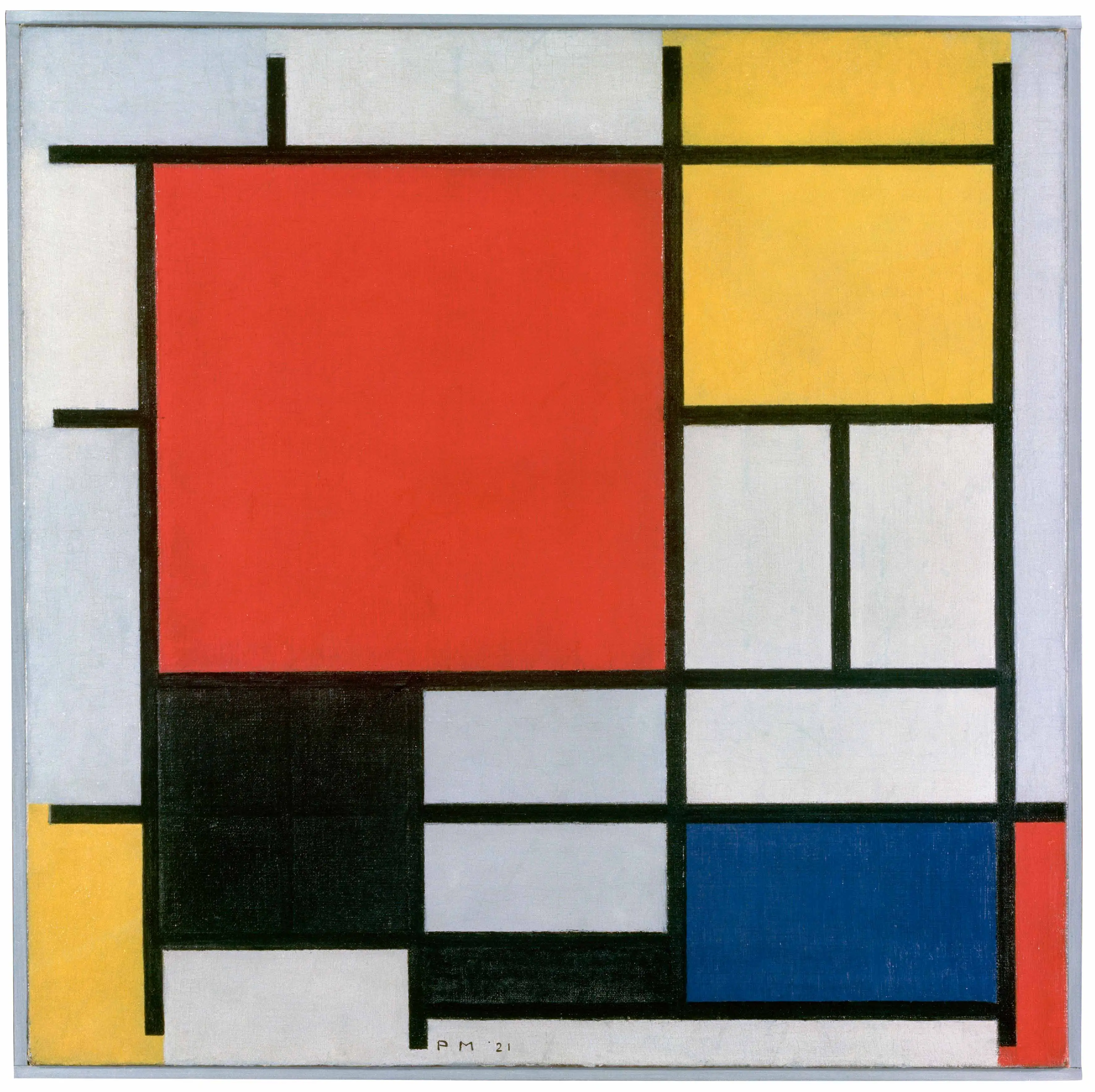 Piet Mondriaan 1921 De Stijl